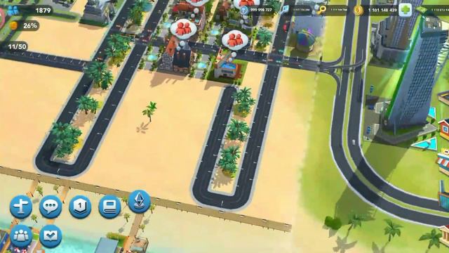 I built A New Design City in simcity build it | simcity Buildit | City Building смотреть онлайн