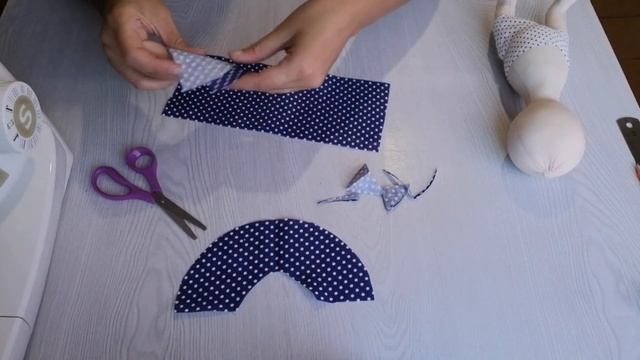 Шьем пышное платье для куклы.часть 1 смотреть онлайн