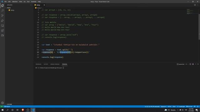 Sıfırdan Node.js | Dizi Metotları 2 #16 смотреть онлайн
