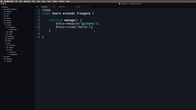New framework - proof of concept смотреть онлайн