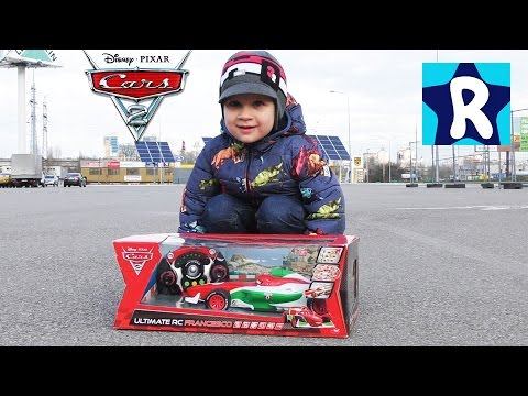 ★ ТАЧКИ Дисней Франческо Бернулли МАШИНА РУ Remote control Car Francesco Bernoulli Pixar Disney Cars