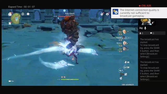 Genshin Impact Ruin Guard Boss Fight смотреть онлайн