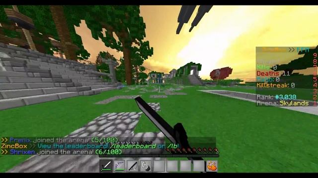 Minecraft: FFA PVP - Zinc Box Server смотреть онлайн
