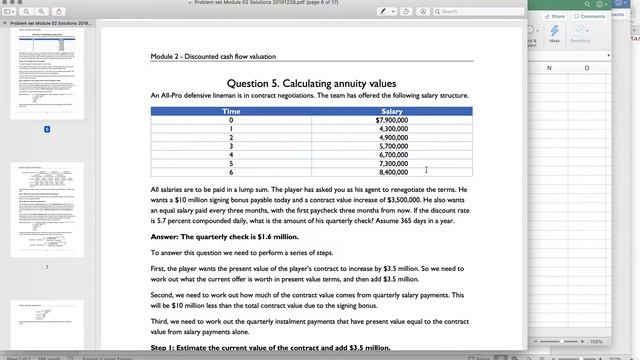 Module 2 Question 5 excel смотреть онлайн