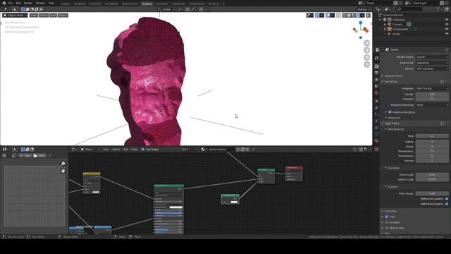 Boolean shader. Blender 3d tutorial смотреть онлайн