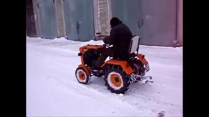 Самодельный минитрактор из мотоблока