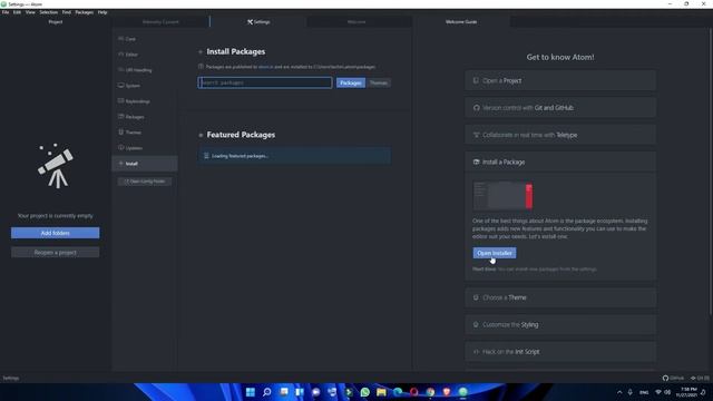 How to Install Atom IDE on Windows 11 | How to Install Atom Editor on Windows 11 смотреть онлайн