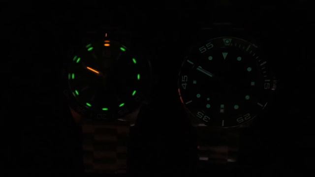 Lume Time Lapse: Luminox Vs Mido - Function Vs Form