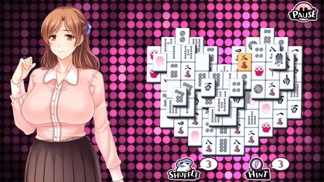 Delicious! Pretty Girls Mahjong Solitaire - Megumi [Part 6] смотреть онлайн