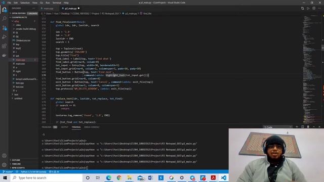 Creating a Notepad using Python Tkinter | Tutorial смотреть онлайн