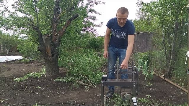 Самодельный измельчитель веток смотреть онлайн