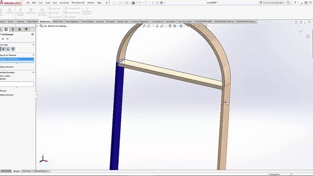 Video Tech Tip: How to Create a Rabbet in SOLIDWORKS Sheet Metal Using Weldments смотреть онлайн