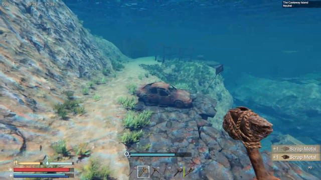 Obchodník, výzkum a první obrana naší base | Sunkenland #3 CZ / SK смотреть онлайн