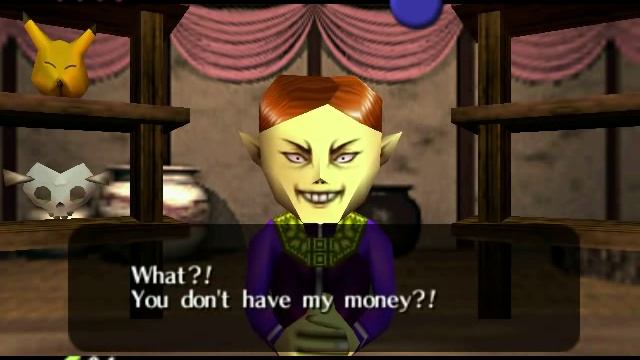 What happens when you can't pay the Happy Mask Salesman? смотреть онлайн