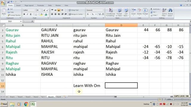 5 Excel Quick Tips Part - 7 2020 | Best tips in Hindi | Amazing Excel Tips & Tricks Learn With Om смотреть онлайн