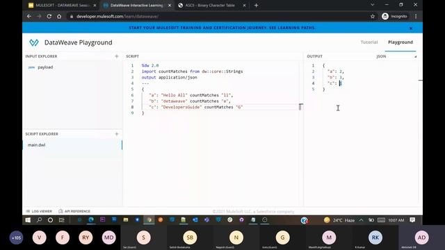 DATAWEAVE -:- SESSION 03 -:- MULESOFT DATAWEAVE смотреть онлайн