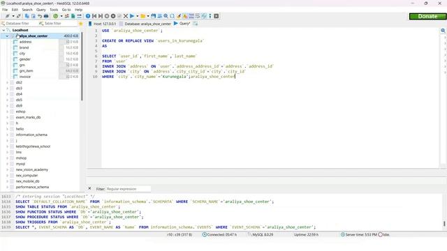 QS 37 :- Create a query to modify a pre-created SQL View. смотреть онлайн