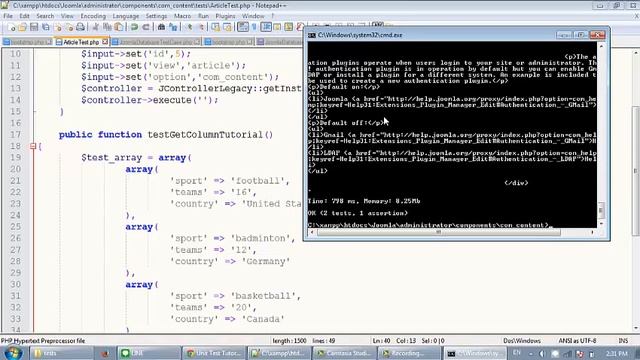 Unit test Joomla Setup Unit-Test On Joomla 3.3 Develop extensions смотреть онлайн