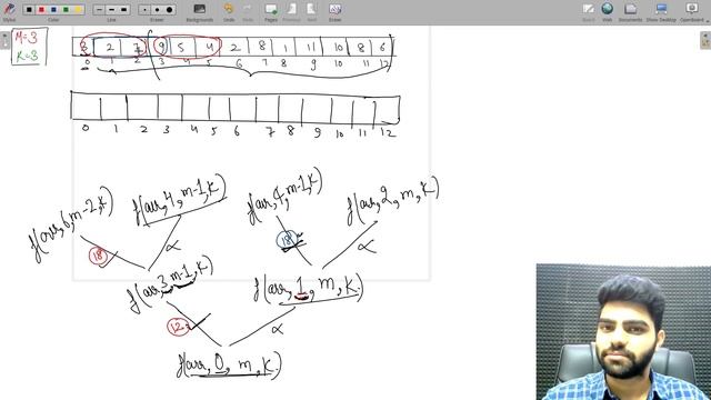 Maximum Sum Of MNon Overlapping Subarrays | Recursion | Dynamic Programming смотреть онлайн