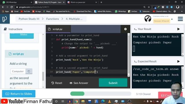 #19 Multiple dan Default Parameter Python смотреть онлайн