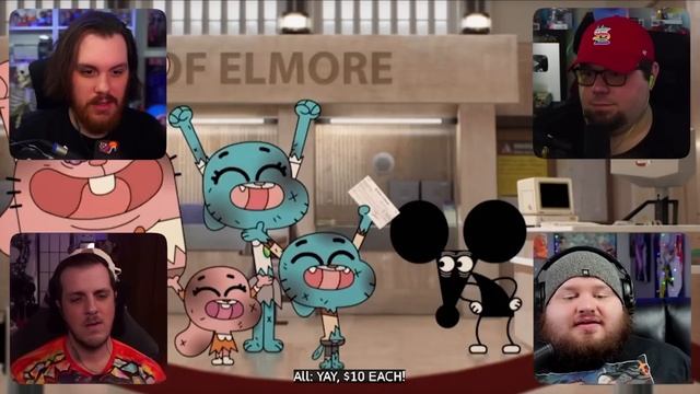 Gumball Season 4 Episode 5, 6, 7 & 8 Group REACTION смотреть онлайн