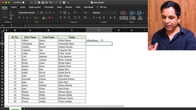Concat Feature in Excel / Concatenate Function Excel / Concatenate Excel Tutorial Hindi / हिंदी смотреть онлайн