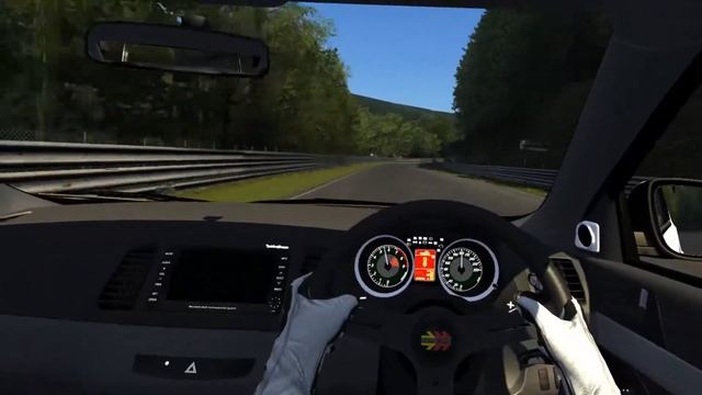 The king of.. Antilag - Mitsubishi Lancer Evo X - 7:25:776 | Assetto Corsa VR смотреть онлайн