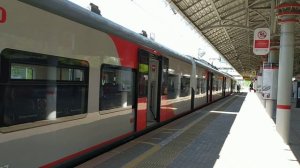 "1400 подписчиков!" Электропоезд ЭС2Г-062 "Ласточка" станция МЦК Балтийская 2.06.2021