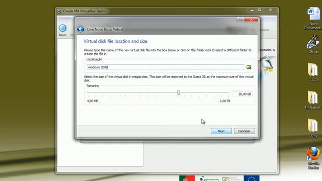 Windows Server 2008 on Oracle VM Virtualbox смотреть онлайн