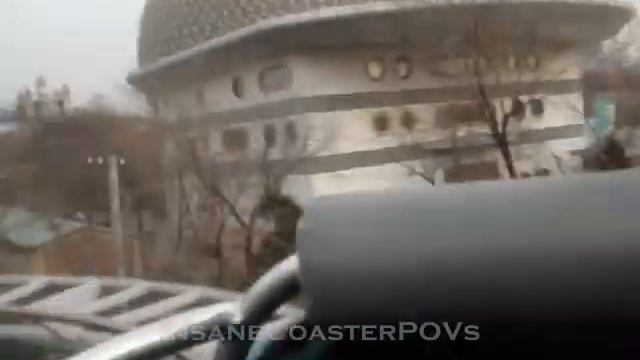 Space Trip Roller Coaster On-ride POV, Shijingshan Amusement Park смотреть онлайн