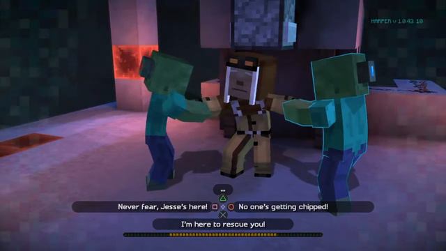 Minecraft: Story Mode - Episode 7: Access Denied - Walkthrough Part 7 смотреть онлайн