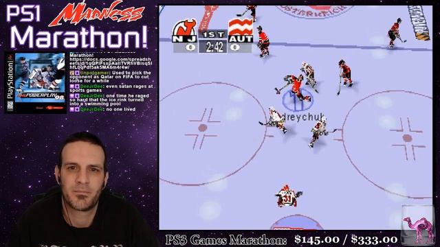 PS1 Madness Marathon #16 06: NHL Powerplay 98 смотреть онлайн