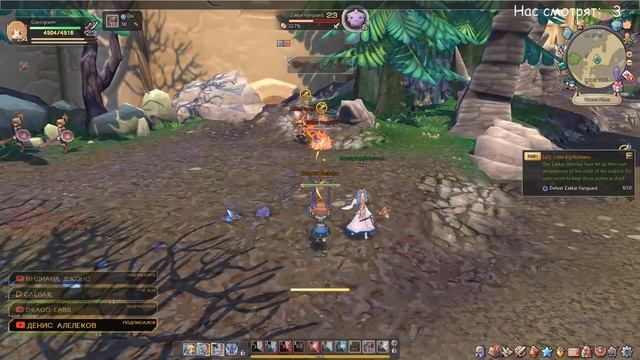 Доза няшности в Twin Saga смотреть онлайн