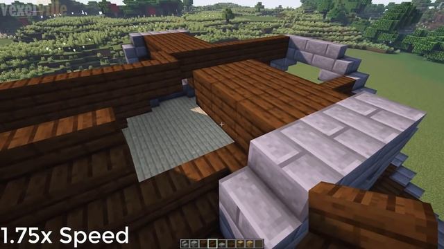 Minecraft: How to Build a Large Wooden Oak House (Tutorial) смотреть онлайн