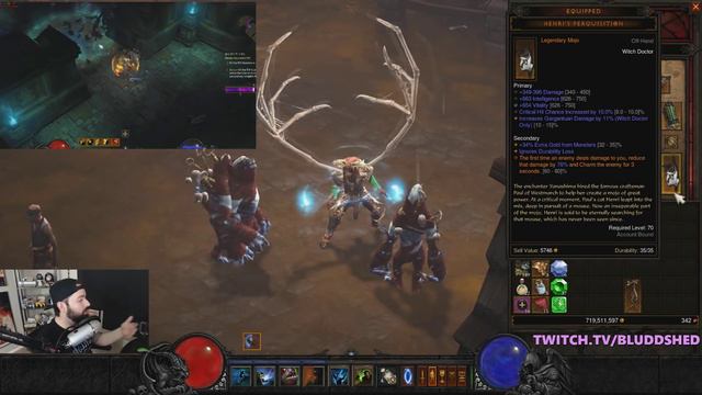 2.4.1 Witch Doctor Helltooth Pet Build Diablo 3 - Season 6 era смотреть онлайн