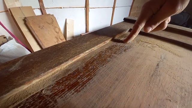 Реставрация старинного буфета.