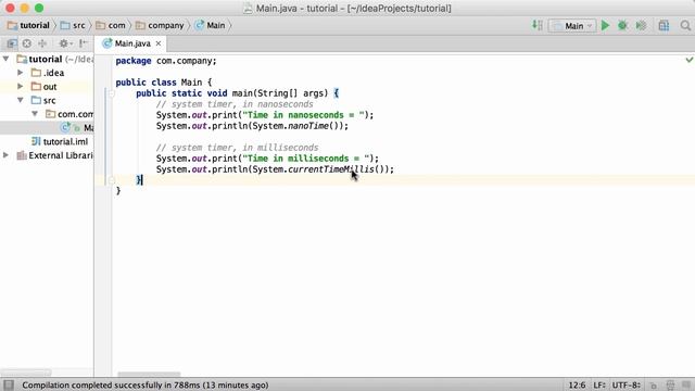 70.Java Tutorial - #70 - Java Nanotime & Milliseconds смотреть онлайн