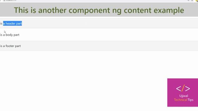 Angular content projection in Angular 8 [Tutorial - 14] смотреть онлайн