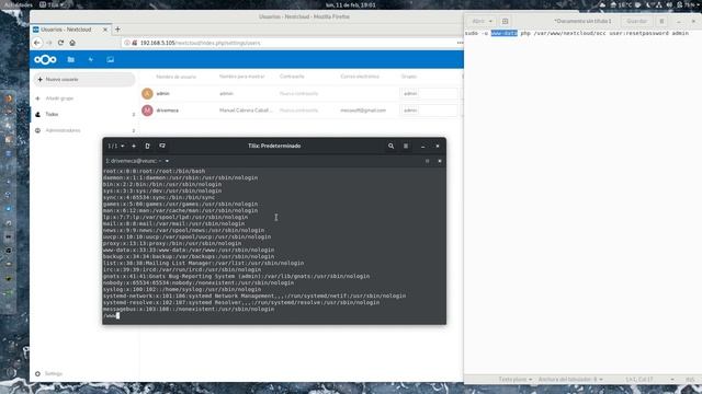 Nextcloud Tutorial ☁️ | Reseteando contraseña de usuario смотреть онлайн