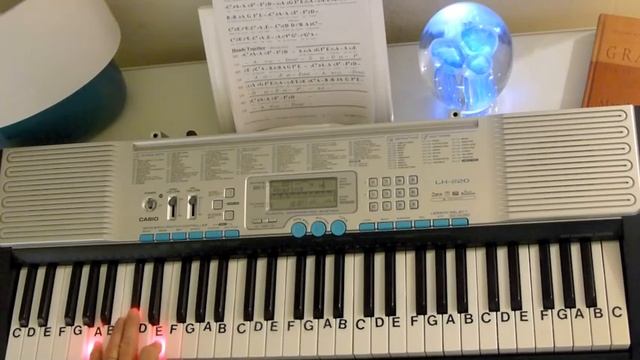 How to Play ~ Let It Snow! Let It Snow! Let It Snow! ~ Christmas Song ~ LetterNotePlayer © смотреть онлайн