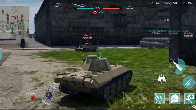 VK 3002 (M) Gameplay | War Thunder Mobile Gameplay (Open Beta) смотреть онлайн