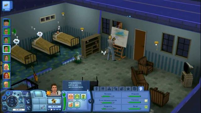 МАСТЕР НА ВСЕ РУКИ. психушка челлендж #2 The Sims 3 смотреть онлайн