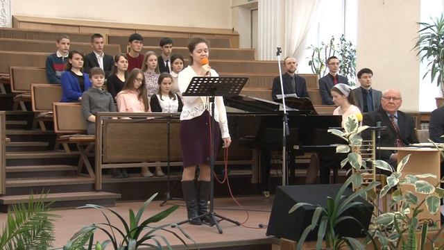 пение "Сердце сжалось от отчаяния" ц.Голгофа г.Алматы смотреть онлайн