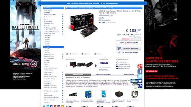 600€ Gaming PC Zusammenbau-Setup von AZ3ROX/Intel Core i5 4460/ R9 380/ GTX 960 / 8GB-DDR3 смотреть онлайн