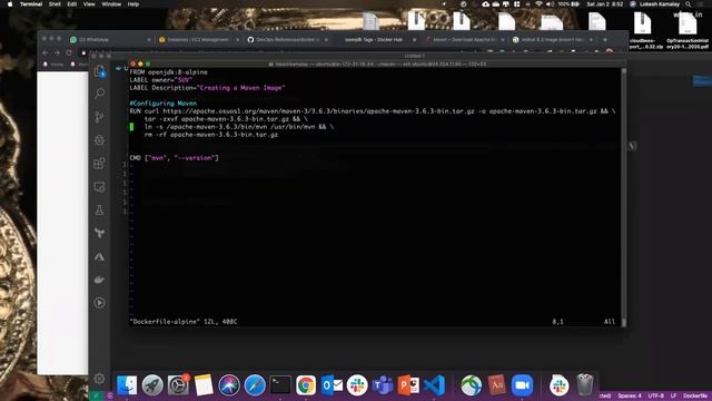 024 Docker: Dockerfile, Image Creation, Registry, Jenkins Agent смотреть онлайн