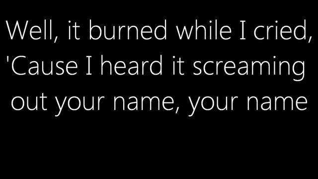 Adele - Set Fire To The Rain LYRICS! смотреть онлайн