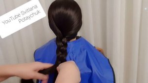 Как заплести косу. Просто и легко. Видео-урок для начинающих.  Простой способ. Как плести косичку.