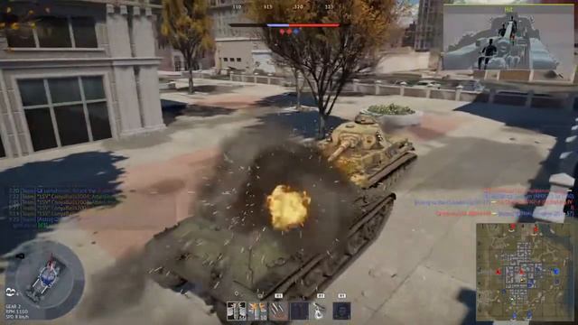 War Thunder: T-34 vs Panzer IV austf. G смотреть онлайн