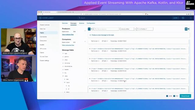 Applied Event Streaming With Apache Kafka, Kotlin, and Ktor смотреть онлайн
