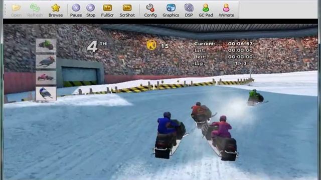 Dolphin SVN R 4933 - Kawasaki Snowmobiles - Nintendo Wii Emulator смотреть онлайн